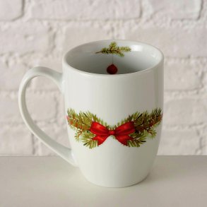 NYDELIG KRUS MED JULEMOTIV, PORSELEN, 330 ML