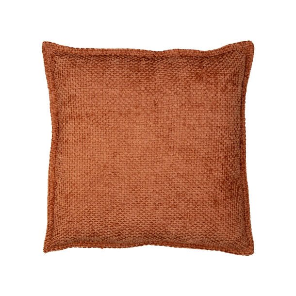 NYDELIG PUTETREKK, VEVD FL�YEL, 45 x 45 CM, R�DBRUN