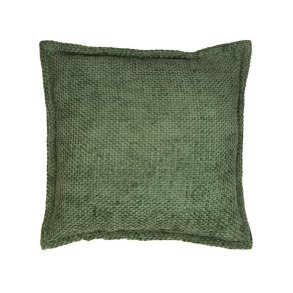 NYDELIG PUTETREKK, VEVD FL�YEL, 45 x 45 CM, GR�NN