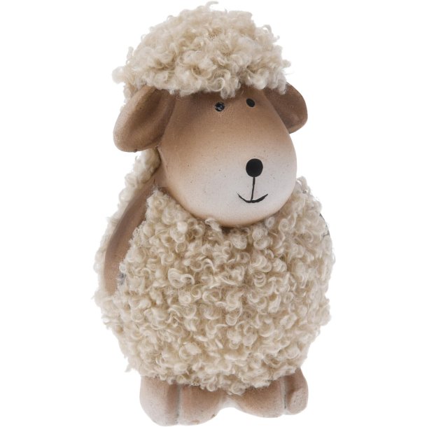 SKJ�NN P�SKEFIGUR, SAU, HVIT, UTSOLGT!