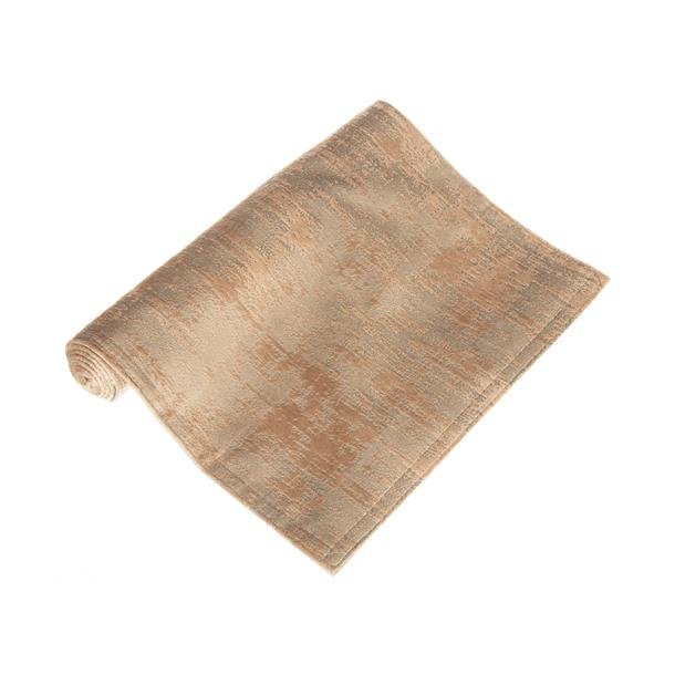 NYDELIG VELUR LPER, 33 X 100 CM, GRBRUN