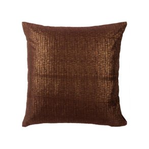 LEKKERT PUTETREKK, BRUN, MYK VELOUR, 45 X 45 CM