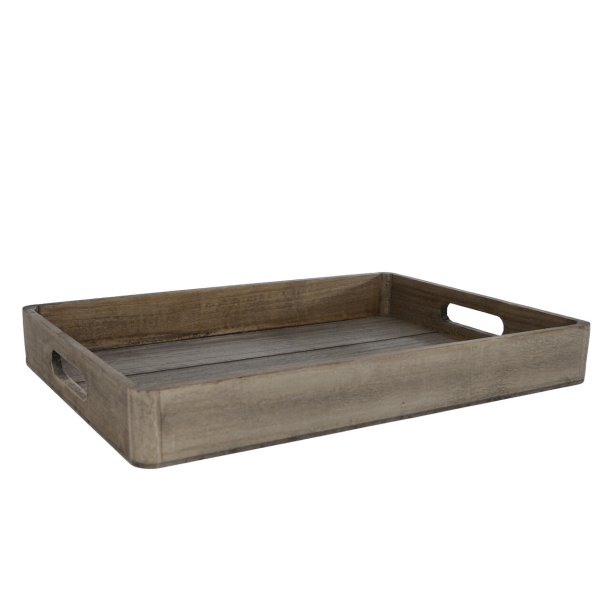 NYDELLIG TREFAT MED AVRUNDEDE HJRNER, 36,5 X 26,5 CM