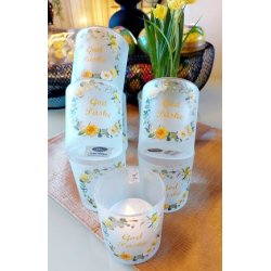 DET STESTE DUFTLYS MED PSKEMOTIV, 7 X 8 CM