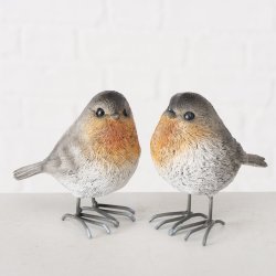 NYDELIG FUGLEFIGUR, H 9 CM