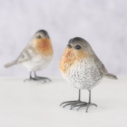 NYDELIG FUGLEFIGUR, H 9 CM