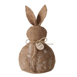 SKJNN HAREPUS, BRUN, H 20 CM