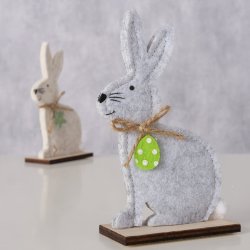 KOSELIG PSKEHARE, H 12,5 CM, GR