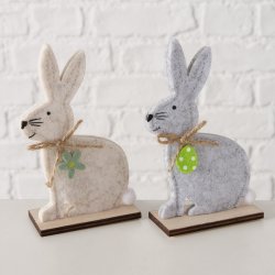 KOSELIG PSKEHARE, H 12,5 CM, GR