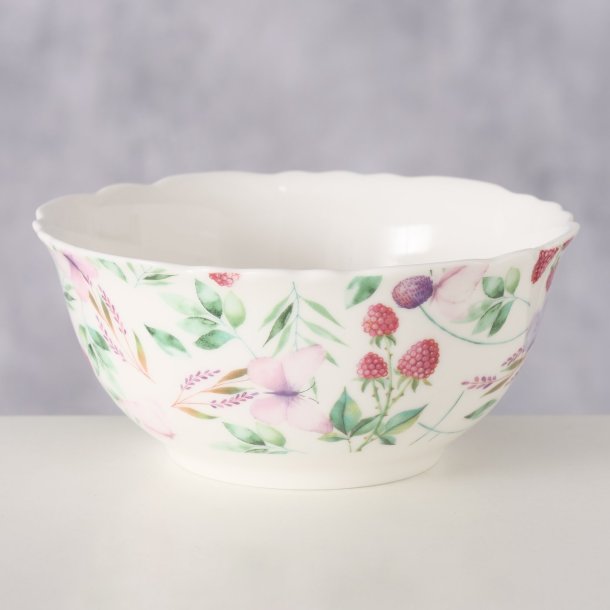 NYDELIG BOLLE MED BLOMSTER OG B�R, 450 ML