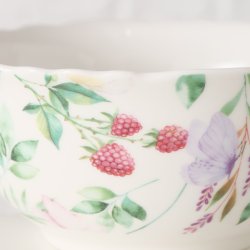 NYDELIG BOLLE MED BLOMSTER OG B�R, 450 ML