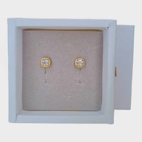 LEKKER REPYNT, GULLFARGET, FIRKANTET MED BLING