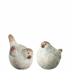 NYDELIG KERAMIKK FUGL, 8 X 7,5 CM