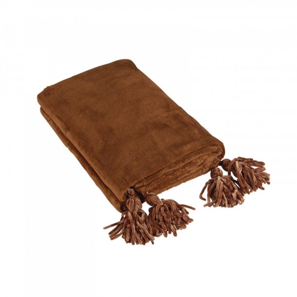 LEKKERT, MYKT PLEDD NOAH, COGNACFARGET, 130 x 150 CM