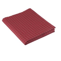 NYDELIG JULEDUK, R�D/LIN, 145 X 250 CM, BOMULL