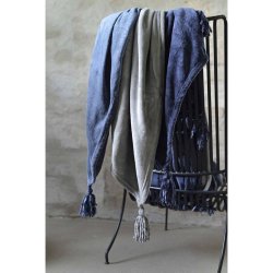 LEKKERT, MYKT PLEDD NOAH, MARINEBL, 130 x 150 CM