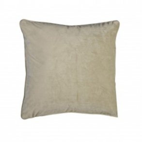 LEKKERT PUTETREKK, DUS GRNN, MYK VELOUR, 45 X 45 CM