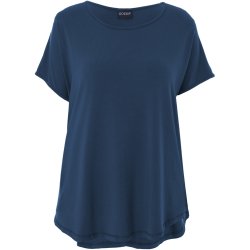 NYDELIG T-SHIRT I VISCOSE, MRK BL
