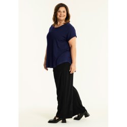 NYDELIG T-SHIRT I VISCOSE, MRK BL