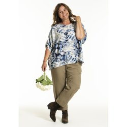 VAKKER OVERSIZED MNSTRET BLUSE, VISCOSE