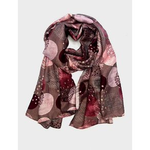 NYDELIG LETT SKJERF I BURGUNDER