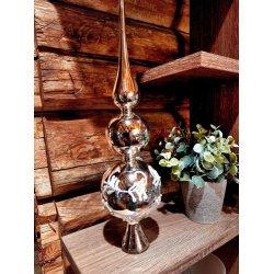 LEKKERT JULETRESPYD, SLVFARGET, 30 CM