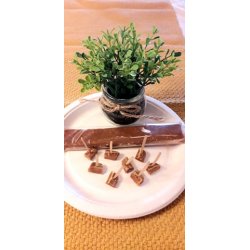 GAMMELDAGS KARAMELL STANG MED FLTE, MANDEL OG HAVSALT, 100 GR., UTSOLGT!