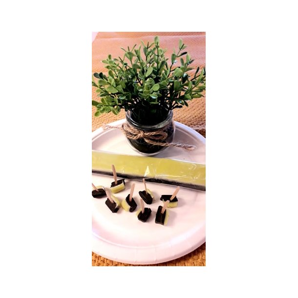 GAMMELDAGS KARAMELL STANG MED SMAK AV ST LAKRIS OG SITRON, 100 GR.