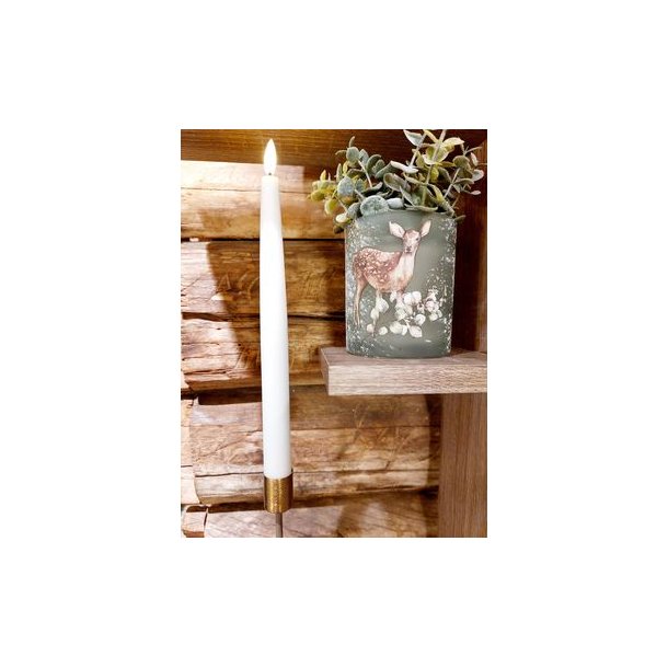 LED KRONELYS, HVIT, H 29 CM