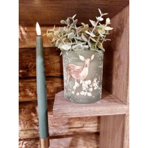 LED KRONELYS, GRNN, H 29 CM