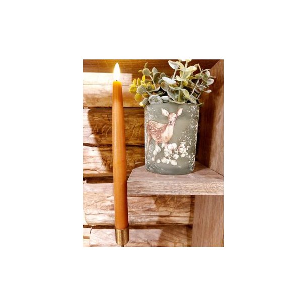 LED KRONELYS, ORANGE, H 29 CM