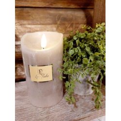 VAKKERT LEDLYS, SAND,, 7 X 12,5 CM MED TIMER. (FJERNKONTROLL FS KJPT SEPARAT)