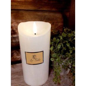 VAKKERT LEDLYS, HVIT,, 7 X 15 CM MED TIMER. (FJERNKONTROLL FS KJPT SEPARAT)