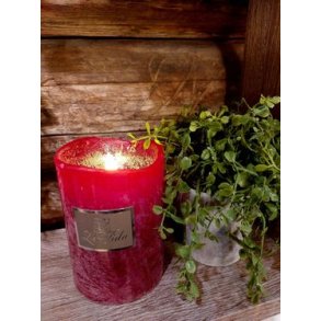 NYDELIG LEDLYS, RD, 7,4 X 10 CM