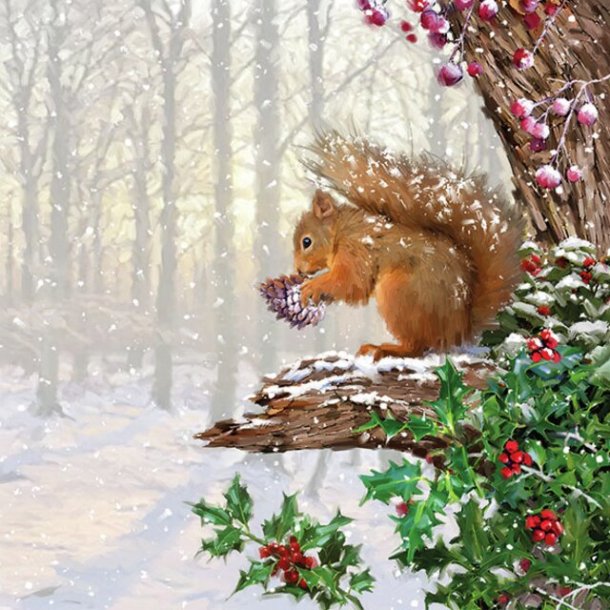 JULESERVIETT MED EKORN, LUNCH