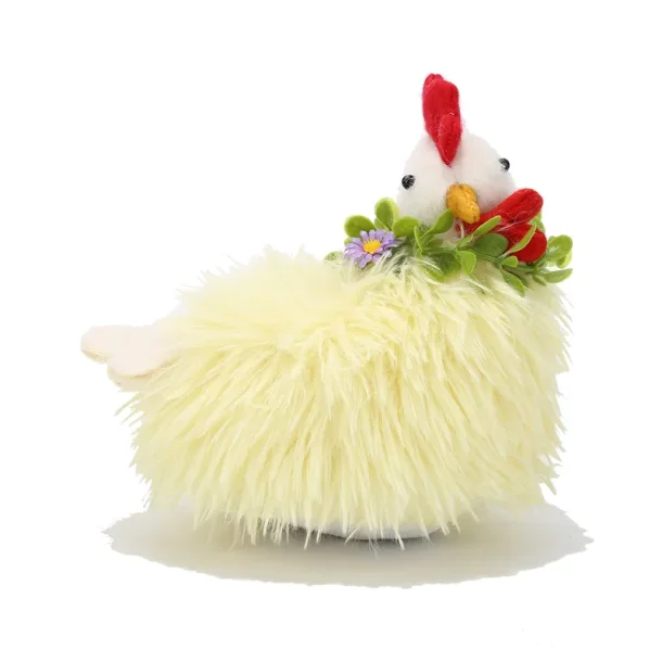 STOR OG MYK PSKEHNE, 18 x 17 CM GUL