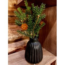 TRENDY VASE SORT, H 11 CM