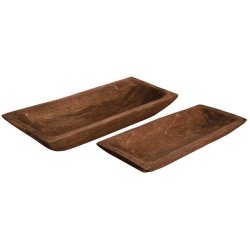 VAKKERT TRE TRAU, BRUN, 57 X 25 CM